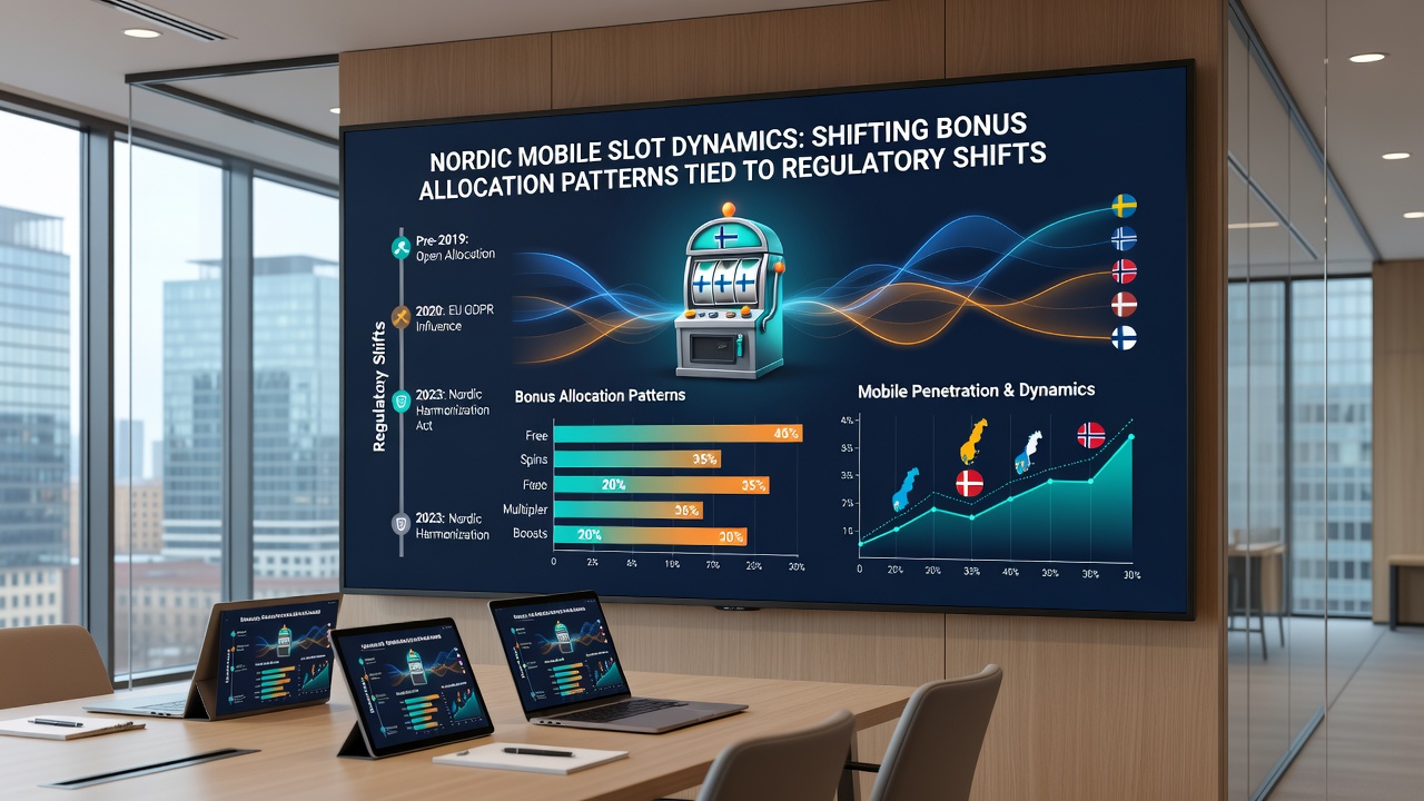 Detailed view of mobile slot bonus allocation dashboard highlighting regulatory compliance metrics
